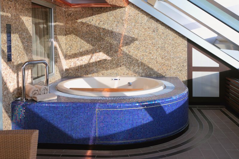 Winter Indoor Bathtub Installation